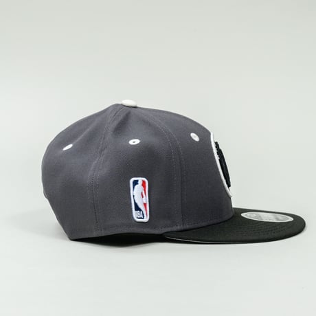 NEW ERA・ニューエラ　  LP 9FIFTY NBA Color Custom ブルックリン・ネッツ グラファイト グレーバイザー