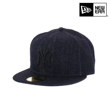 NEW ERA・ニューエラ　 59FIFTY NEW ERA NEYYAN JPDENIM INDDEN　JAPAN DENIM・ジャパンデニム　ニューヨーク・ヤンキース（カイハラデニム）