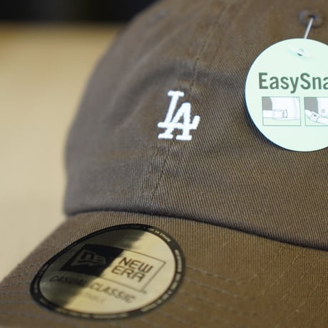 NEW ERA・ニューエラ カジュアルクラシック ロサンゼルス・ドジャース Mini Logo ミニロゴ ウォルナット