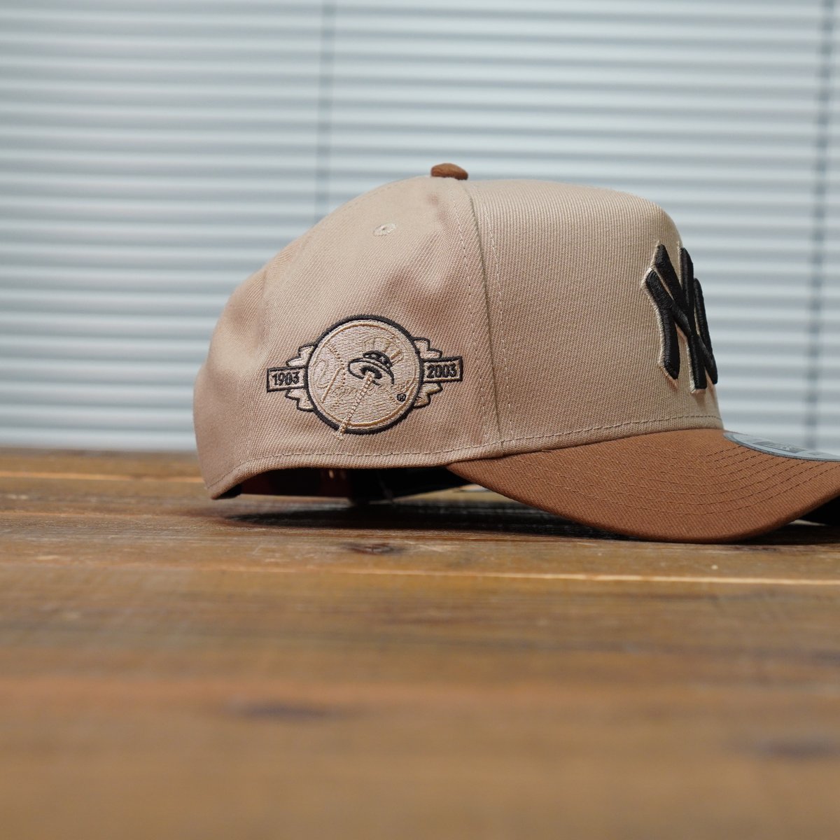 NEWERA・ニューエラ 9FORTY A-Frame Iced Latte ニューヨーク・ヤ