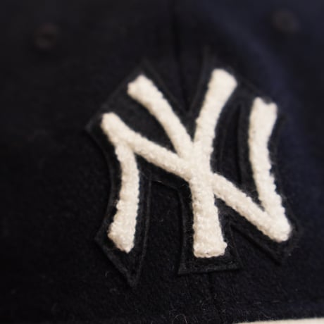NEWERA・ニューエラ　 9TWENTY Melton メルトン ニューヨーク・ヤンキース ネイビー オフホワイトバイザー