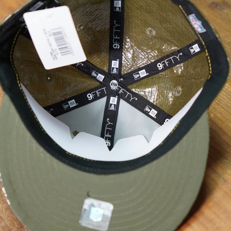 NEW ERA・ニューエラ　RC 9FIFTY フラットバイザー Powered by GORO NAKATSUGAWA（min-nano）グリーンベイ・パッカーズ オリーブ