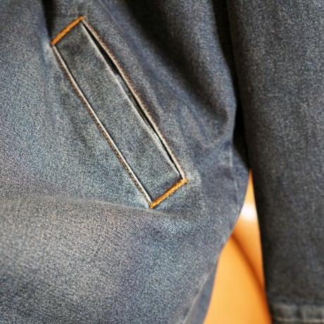 デニムボアフードコート　【Wrangler】 （USED）