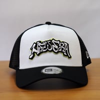 NEW ERA・ニューエラ 9FORTY A-Frame トラッカー Wall Art オプティックホワイト/ブラック