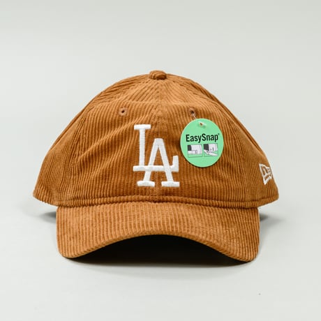 NEW ERA・ニューエラ　9TWENTY MLB Corduroy コーデュロイ ロサンゼルス・ドジャース（キャメル）　大谷翔平　SHOHEI OHTANI
