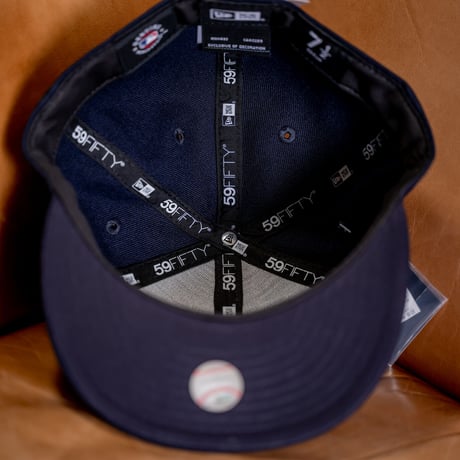 NEWERA・ニューエラ　 59FIFTY MLB Pins ニューヨーク・ヤンキース（ネイビー）