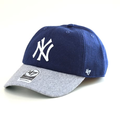 Vintage/DeadStock　’47[フォーティーセブン]　Yankees Droper Two Tone　CLEAN UP Navy