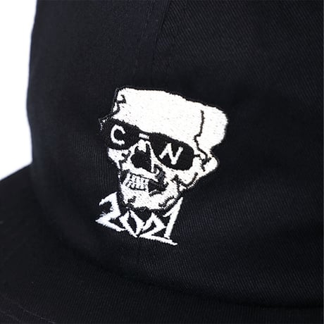 【NIGHBORHOODコラボ】ネイバーフッド チャレンジャー 2021 SKULL CAP BLACK