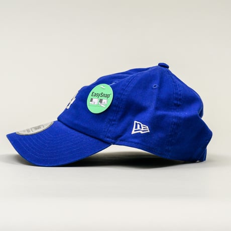 NEWERA・ニューエラ　カジュアルクラシック Casual Classic ロサンゼルス・ドジャース ミッドロゴ ダークロイヤル × クローム　大谷翔平