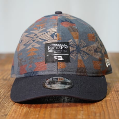 NEW ERA・ニューエラ 9THIRTY Pendleton ペンドルトン ウーブンパッチ ネイビー 14699525