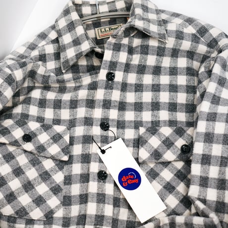 極厚フランネルシャツ　【LL Bean】 made in USA（USED）