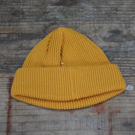 HUNTISM ハンティズム Roll Watch / Yellow ワッチ ニット帽