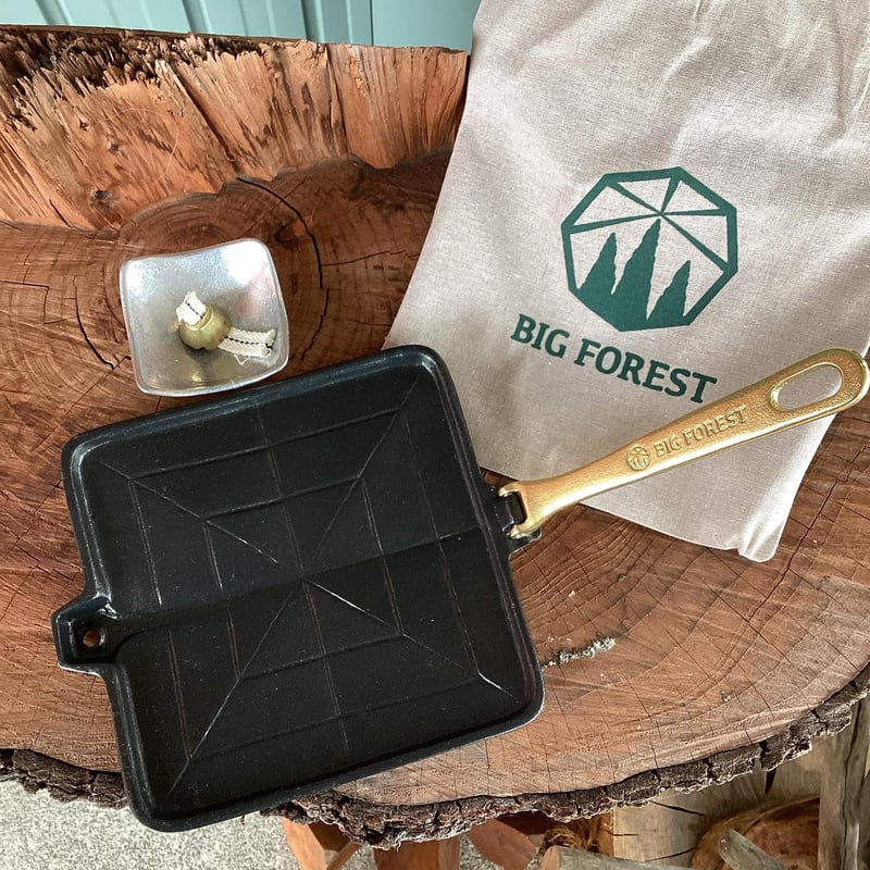 BIG FOREST ポタリ　グリルプレート　未使用品　キャンパー BIG FOREST/ビッグフォレスト】グリルプレート ぽたり | Cryptomeria