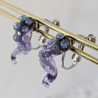 テンタクル－ガラスのタコ足イヤリング07