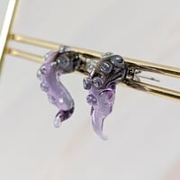 テンタクル－ガラスのタコ足ピアス10