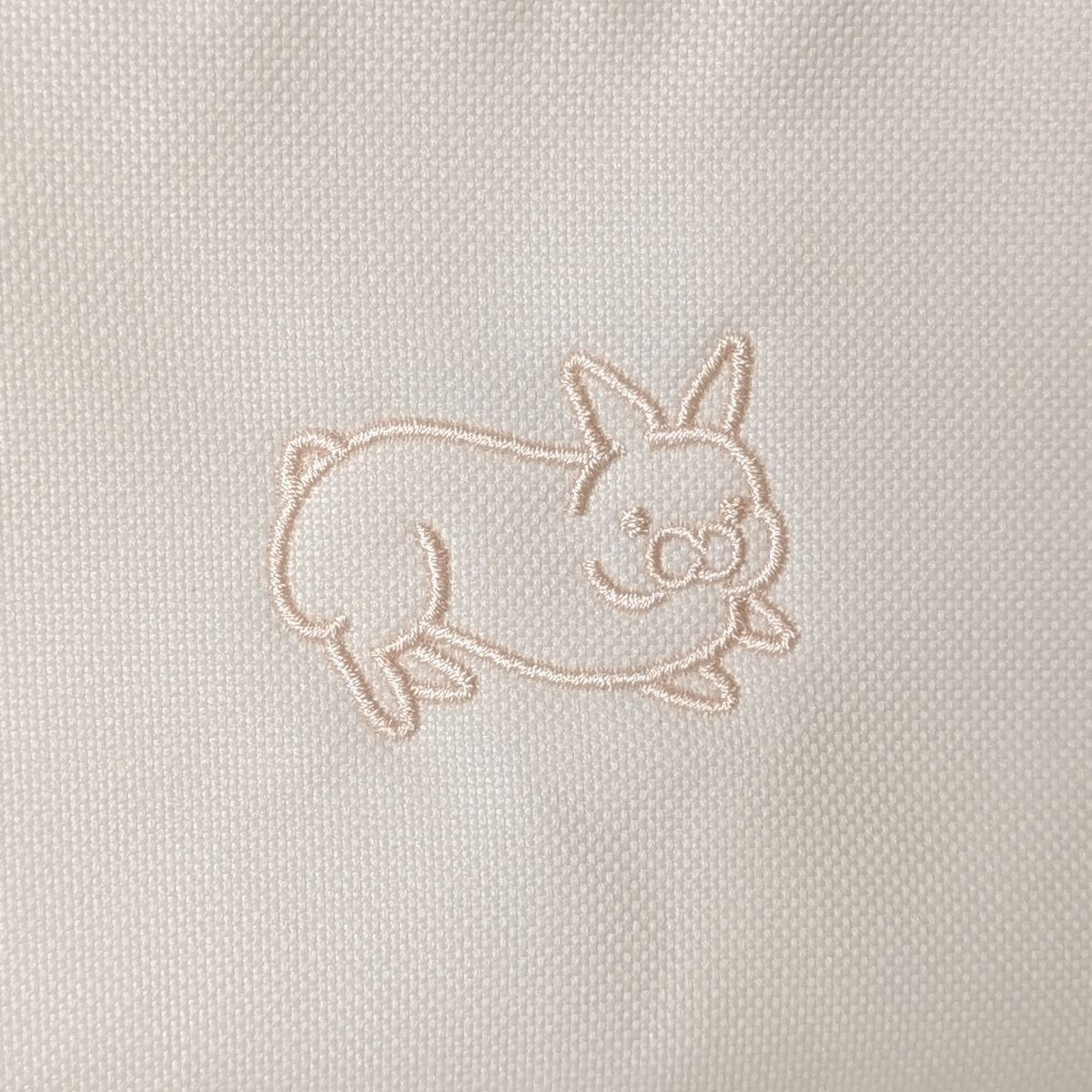 刺繍ポーチ うさぎ | Mu2Que