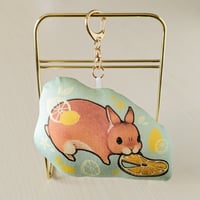 クッションキーホルダー うさぎ