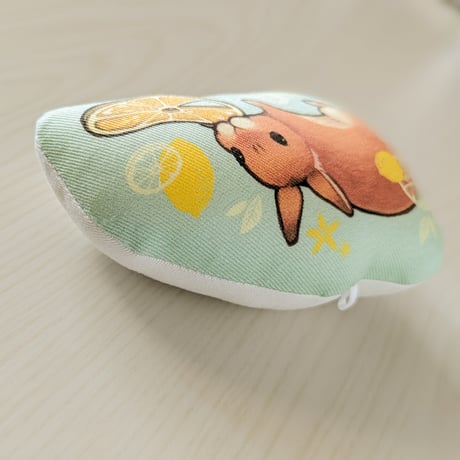 クッションキーホルダー うさぎ