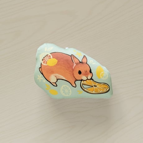 クッションキーホルダー うさぎ