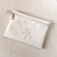 刺繍ポーチ うさぎ
