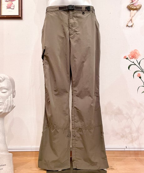 Vintage REI Khaki Brown Tech Design Nylon Pants S