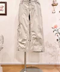 Vintage Columbia Beige Cropped Nylon Pants M
