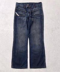 Vintage DIESEL Stitch Design Damage Denim Pants M
