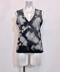 Vintage DIESEL Bleach & Patchwork Design Top  M