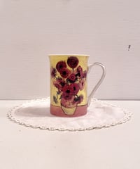 Vintage Van Gogh "Sunflowers" Design Mug Cup