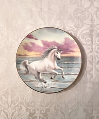 Vintage "The Rainbow Valley of the Unicorn" Collector Plate