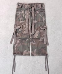 Vintage YOUNIQUE Camouflage Cropped Cargo Pants S