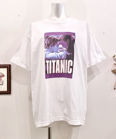 Vintage TITANIC Photo Print T-Shirt M