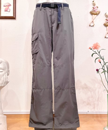 Vintage COLUMBIA Charcoal Gray Tech Design Nylon Pants M