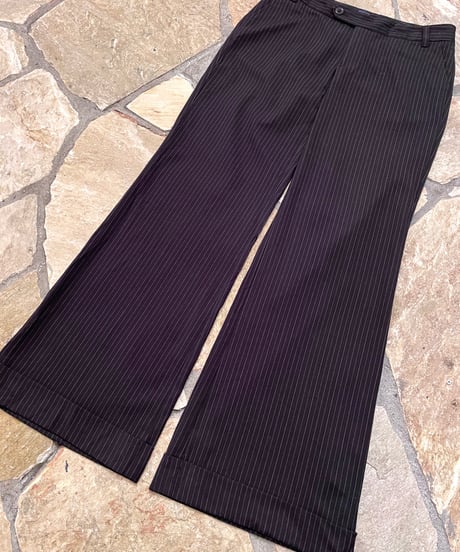 Vintage GAP Pin Stripe Wide Flare Pants L