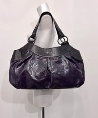 Vintage agnes b. Enamel Design Hand Bag