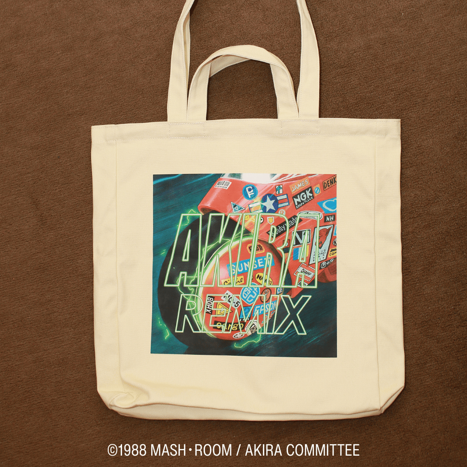 AKIRA REMIX 大友克洋全集　トート　アイボリー　新品 AKIRA REMIX 大友克洋全集トートアイボリー新品