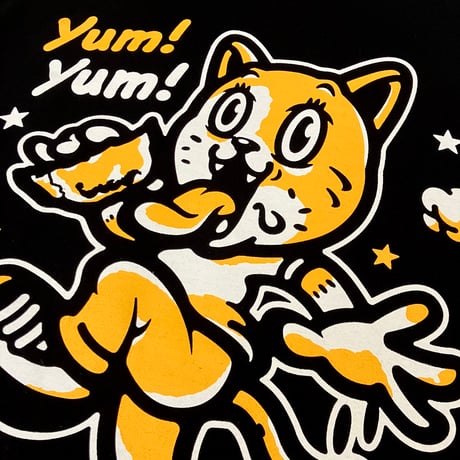 人生餃子ネコちゃんTシャツ