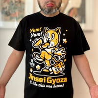 人生餃子ネコちゃんTシャツ