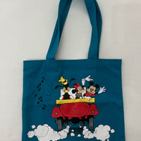 Disney　青色　トートバッグ