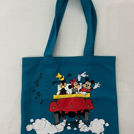 Disney　青色　トートバッグ