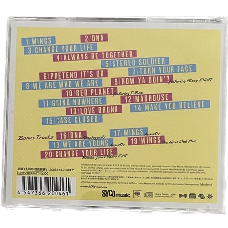 DNA　LITTLE　MIX CD