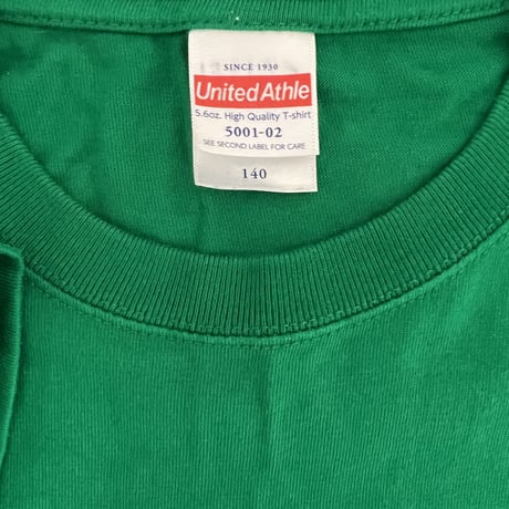Tシャツ　みどり