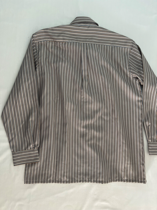 ★新品未使用★Lyle & Scott 形態安定シャツ Lサイズ LYLE&SCOTT ライル&スコット メンズ ロンT 長袖Tシャツ 綿
