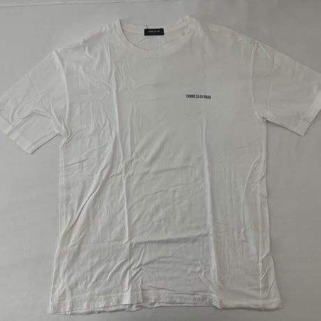 白Tシャツ　　COMME  CA  ISM   Lサイズ
