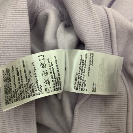 トレーナー　服　パープル　ディズニー　ミッキー　薄紫