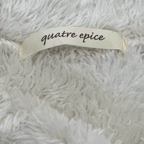 quatreepice 白パーカーＬサイズ