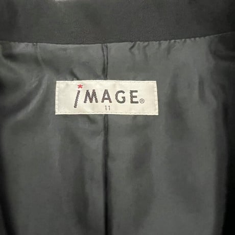 ジャケット　黒色　IMGE