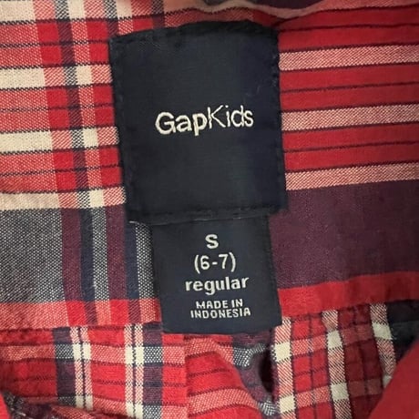 チェックシャツ　　GapKids