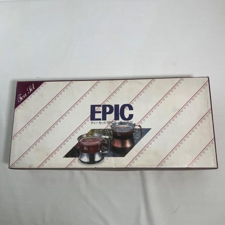 EPIC ティーセット受け皿付　5客セット
