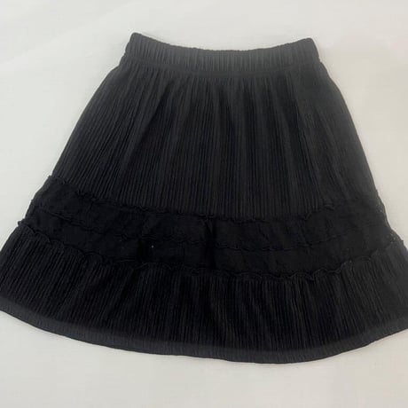黒色ミニスカート